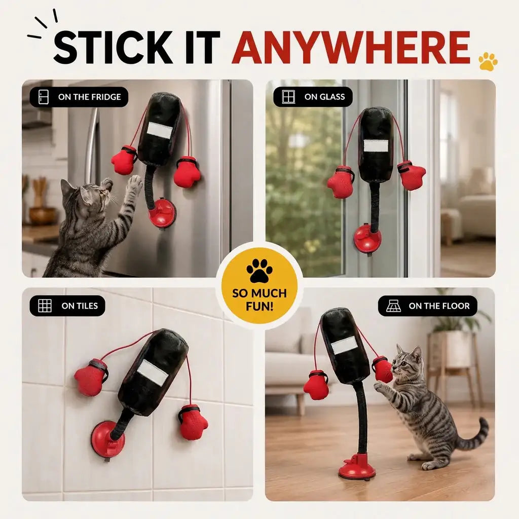 Interactive Cat Boxing Toy