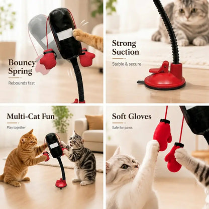 Interactive Cat Boxing Toy