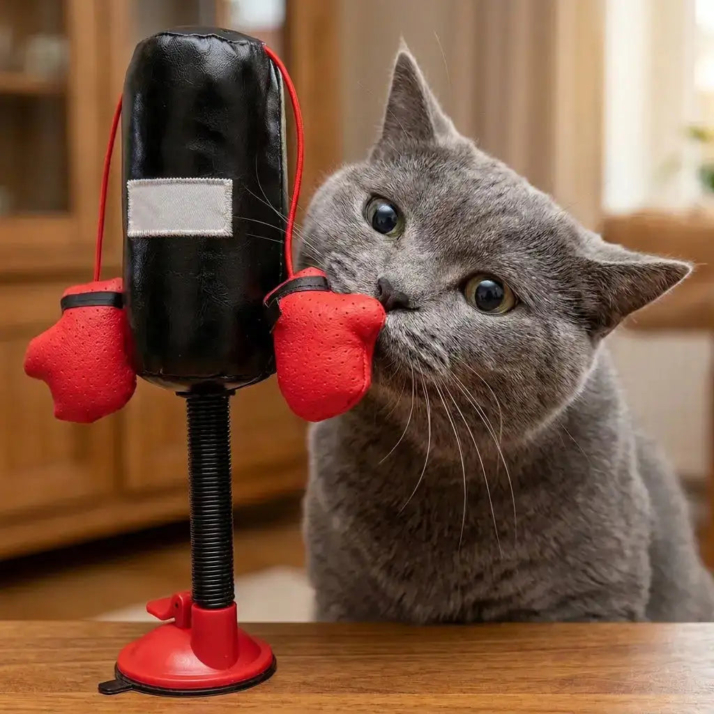 Interactive Cat Boxing Toy